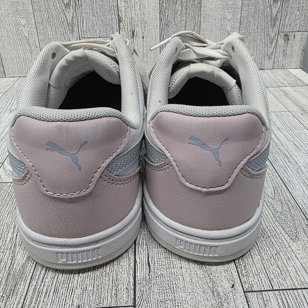 Puma Pastel Pink and White Sneakers - Picture 2 of 7